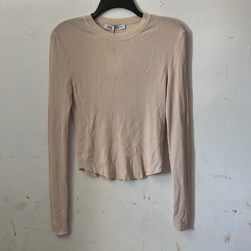 ZARA long sleeve top